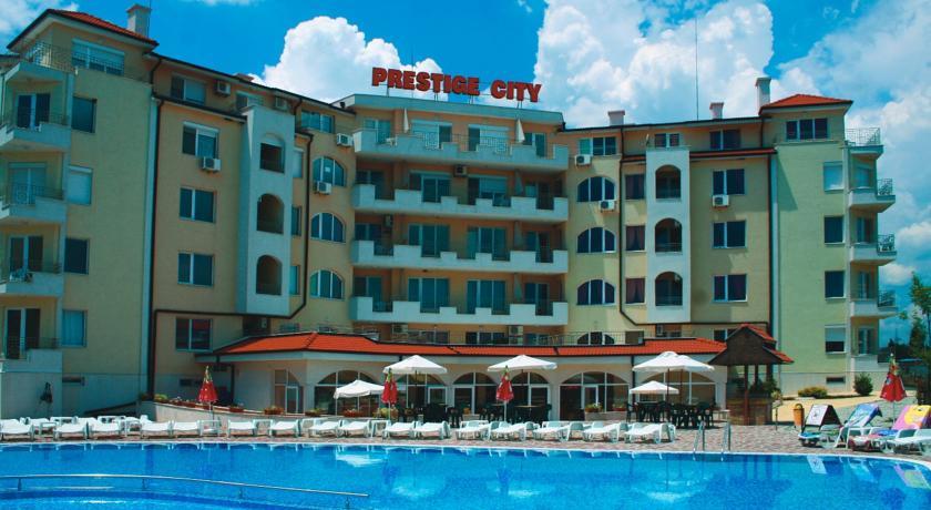 Prestige City Aparthotel Sunny Beach Exterior foto