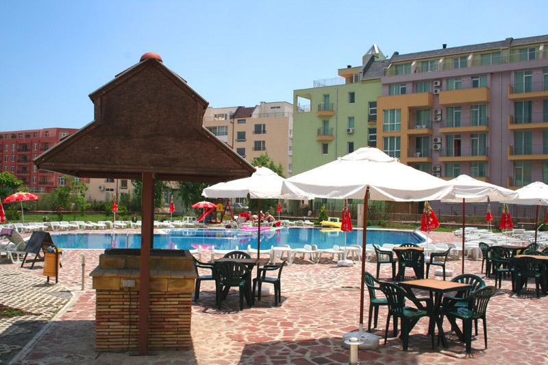 Prestige City Aparthotel Sunny Beach Exterior foto